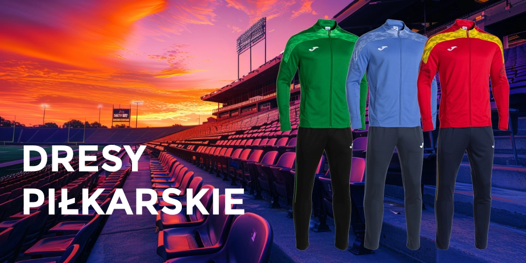 Dresy piłkarskie - popularna kategoria w sklepie piłkarskim KICKER-PRO