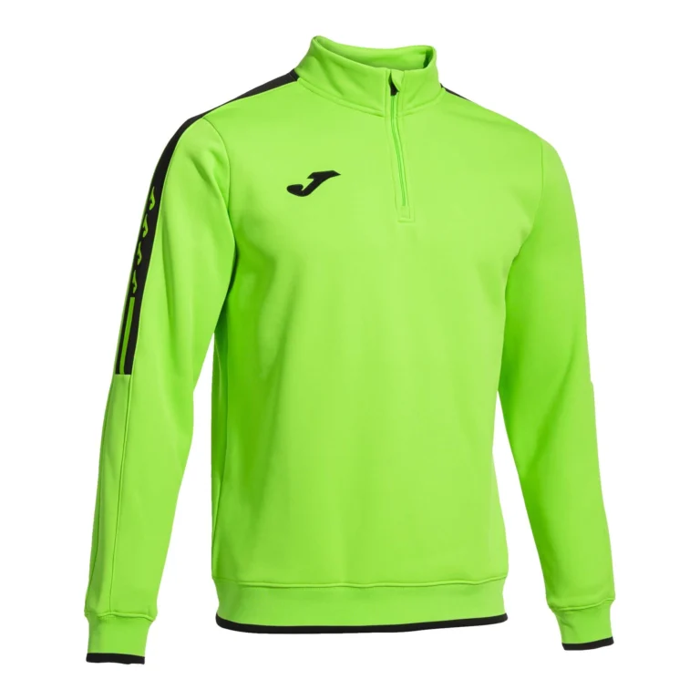 Bluza sportowa marki Joma w lfuo zielonym kolorze z czarnymi elementami