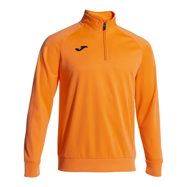 Bluza treningowa rozpinana w pomarańczowym kolorze hiszpańskiej marki Joma
