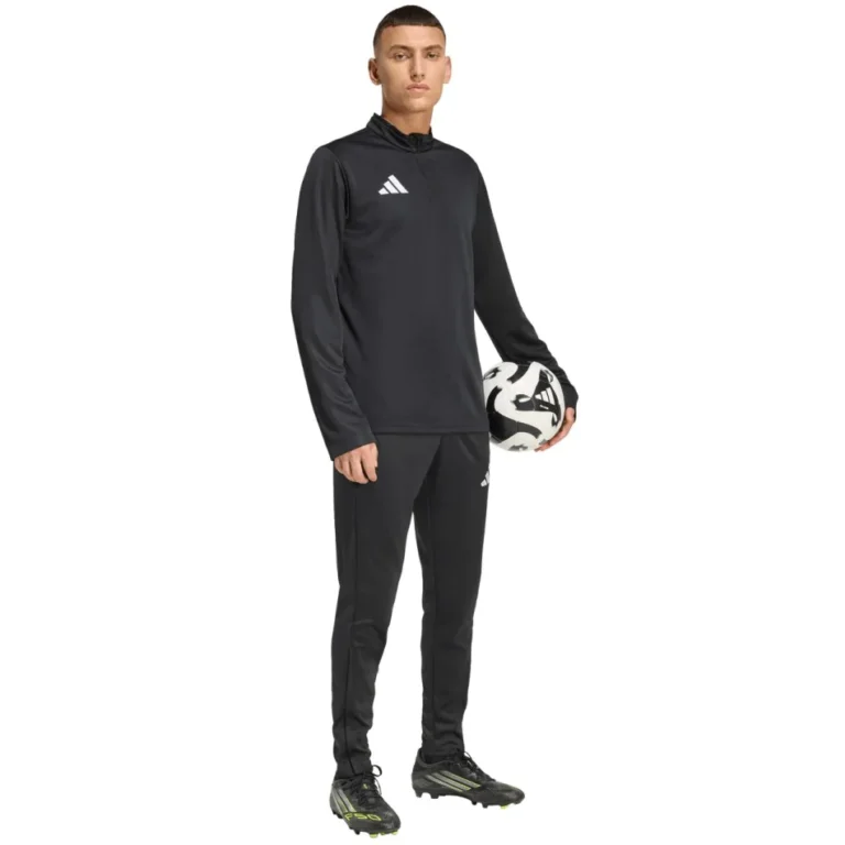 Dres adidas Entrada 26 czarny profesjonalny dres piłkarski dla zawodników