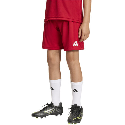 Czerwone spodenki dla dzieci marki adidas