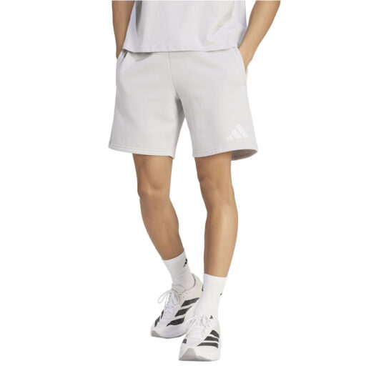 Spodenki adidas Entrada 26 Sweat Short szare dresowe męskie