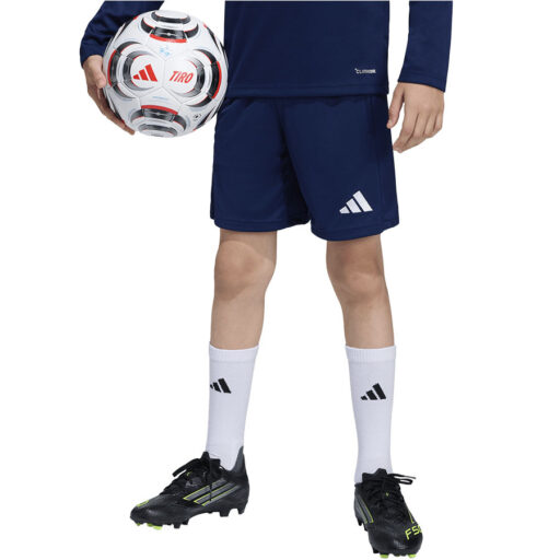Dziecięce spodenki treningowe adidas Entrada 26 Junior granatowe spodenki piłkarskie