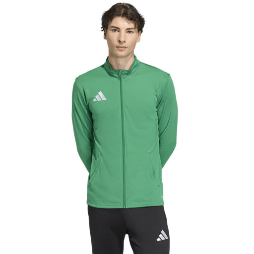 Zielona bluza męska adidas Entrada 26 Track Jacket rozpinana bluza z zamkiem