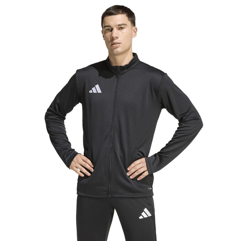 Czarna bluza męska adidas Entrada 26 Track Jacket rozpinana bluza z zamkiem