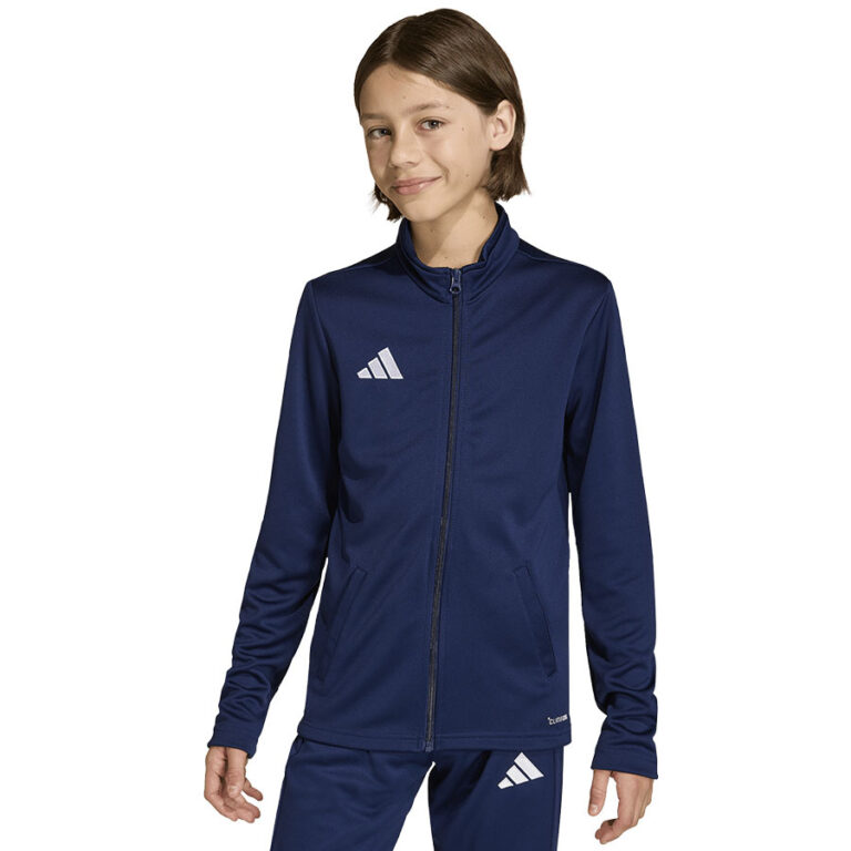 Rozpinana bluza dla dzieci adidas Entrada 26 Track Jacket na trening piłkarski
