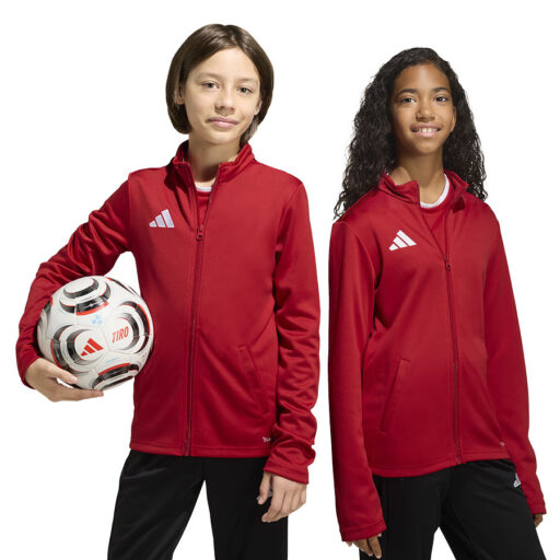 Rozpinana bluza dla dzieci adidas Entrada 26 Track Jacket na trening piłkarski