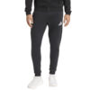 Czarne bawełniane spodnie adidas męskie ENTRADA 26 z miękkiej dzianiny polarowej
