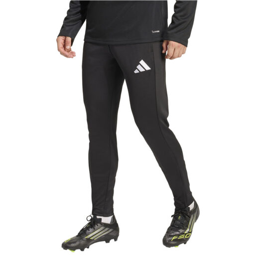Czarrne spodnie treningowe męskie adidas Entrada 26 z technologią Climacool