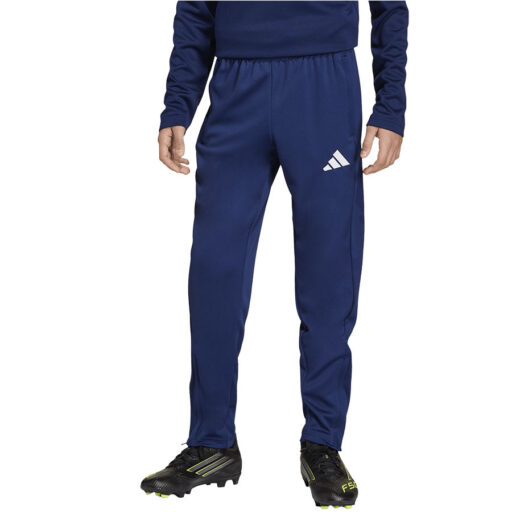 Granatowe spodnie treningowe dla dzieci adidas ENTRADA 26 na boisko