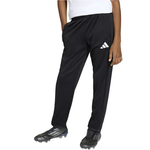 Czarne spodnie treningowe dla dzieci adidas ENTRADA 26 na boisko