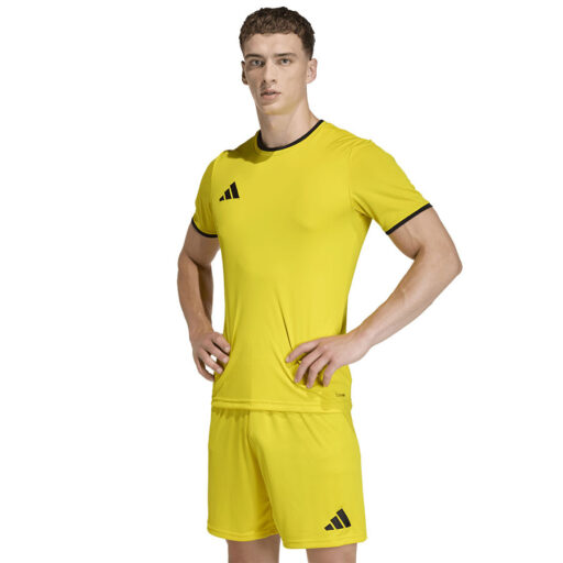 Koszulka męska adidas w żółtym kolorze