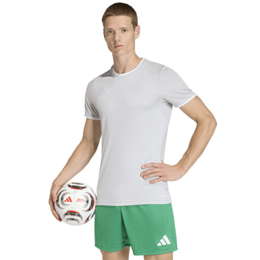 Koszulka męska adidas w szarym kolorze