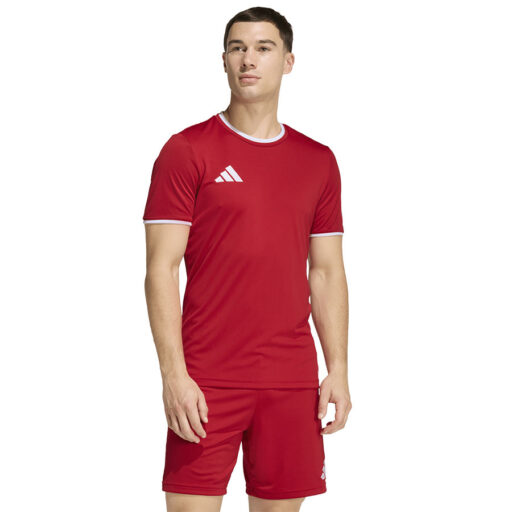 Koszulka męska adidas w czerwonym kolorze