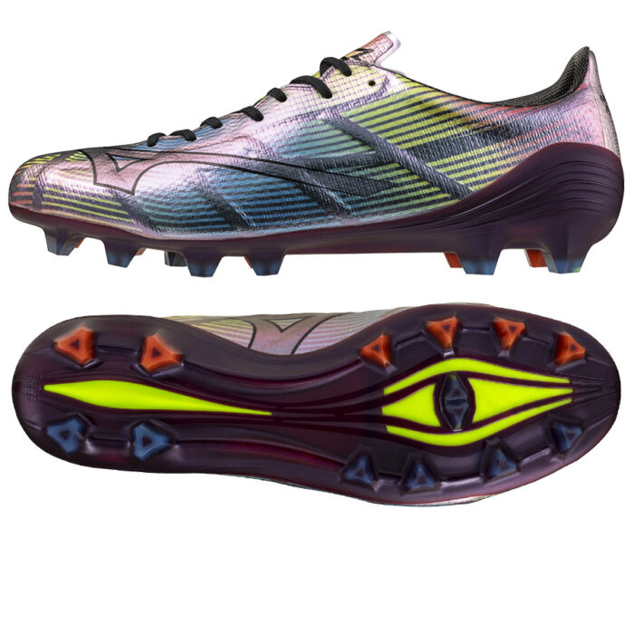 Profesjonalne buty Mizuno Afla wykonane ze skóry