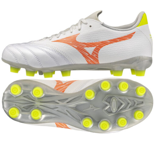 Dziecięce buty Mizuno Morelia Neo V Beta Select Jr FG na murawę
