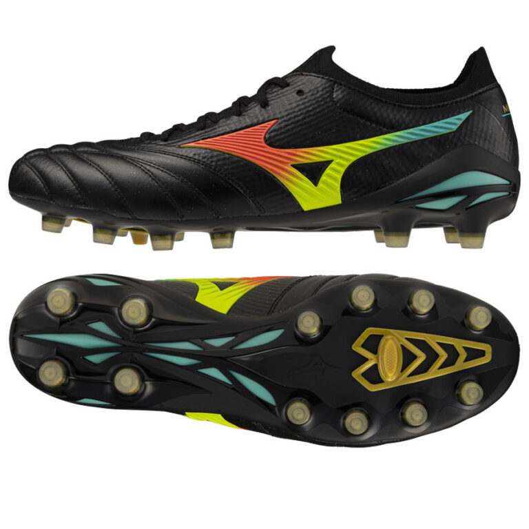 Męskie buty Mizuno Morelia Neo V Beta Japan FG z profesjonalnej skóry K-Leather na murawę