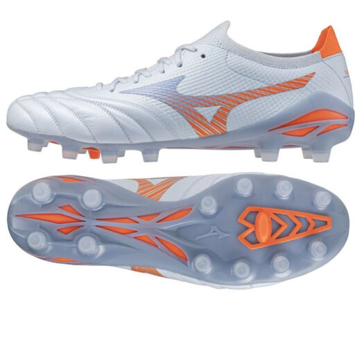 Męskie buty Mizuno Morelia Neo 5 Beta Elite FG z miękkiej skóry skórzanej na murawę
