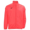 Fluo koralowa kurtka przeciwdeszczowa, ortalion marki Joma
